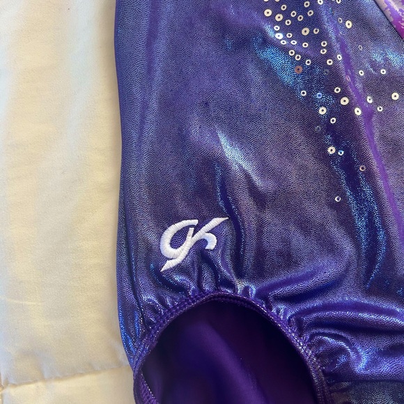 Purple GK Leotard | GK Elite | GK Leotards | Gk leotard | Gymnastics Leotard - Picture 3 of 3